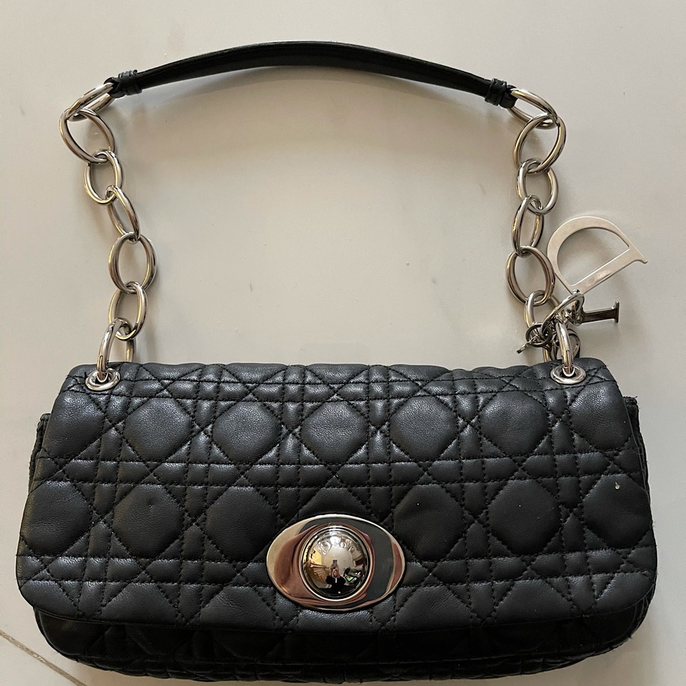 Vintage Lady Dior Shoulder Bag